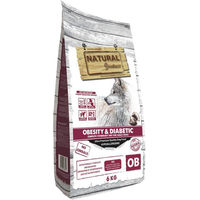 Produktbild von Natural Greatness Diet Vet Obesity & Diabetic Trockenfutter zur Gewichtsreduktion und Diabetes-Unterstützung 6 kg - 6 kg