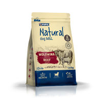 Produktbild von Natural Hundetrockenfutter Rind mit Lamm 1,6kg