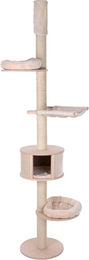 Produktbild von Natural Paradise Deckenspanner Kratzbaum Magnolia Beige aus Holz Oeko-Tex zertifiziert