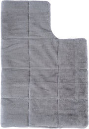 Produktbild von Natural Paradise Ersatzkissen aus Plüsch Größe L Grau 55 x 38 cm