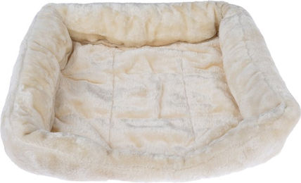 Produktbild von Natural Paradise Ersatzteil Kuschelbett Eckig aus Plüsch in Beige und Gelb 44 x 44 cm