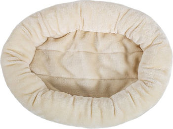 Produktbild von Natural Paradise Ersatzteil Kuschelbett Oval Creme L 61 x B 46 x H 11 cm