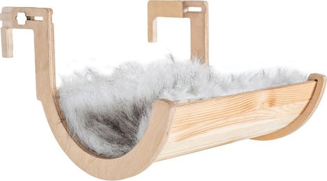 Natural Paradise Heizungsliege Camellia Grau mit Holzgestell und Oeko-Tex Standard 100 – Bild 1 von 1