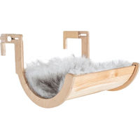 Produktbild von Natural Paradise Heizungsliege Camellia Grau mit Holzgestell und Oeko-Tex Standard 100