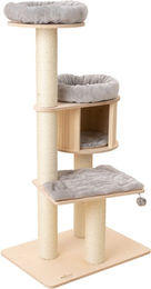 Natural Paradise Kratzbaum Magnolia L Plus aus Holz in Hellgrau – Bild 1 von 1