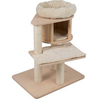 Produktbild von Natural Paradise Kratzbaum Magnolia S Beige aus Holz für Katzen