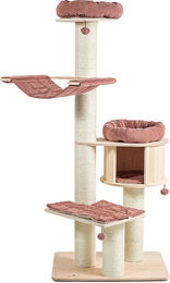Produktbild von Natural Paradise Kratzbaum Magnolia XL Plus aus Holz in Altrosa mit Oeko-Tex Standard 100