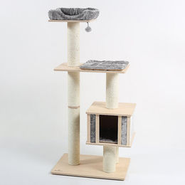 Produktbild von Natural Paradise Kratzbaum Nolana aus Holz in Grau