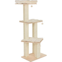 Produktbild von Natural Paradise Kratzbaum Orchid L aus Holz in Creme Beige Oeko-Tex zertifiziert