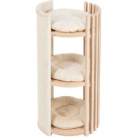 Produktbild von Natural Paradise Kratztonne Lily S für Katzen in Beige aus Holz mit Oeko-Tex Standard 100