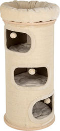 Natural Paradise Kratztonne Primrose für Katzen in Beige mit Sisal-Teppich Größe L – Bild 1 von 6