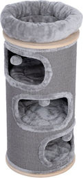 Natural Paradise Kratztonne Primrose für Katzen in Grau Größe L mit Sisal-Teppich und Oeko-Tex Standard 100 Zertifizierung – Bild 1 von 10