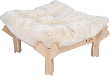 Produktbild von Natural Paradise Kuschelbett Vinca Katzenbett in Crème