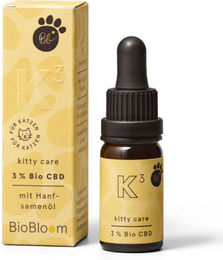 Produktbild von Natural Products Kitty Care Bio CBD Öl zur Beruhigung für Katzen 3%