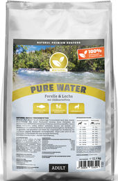 Natural Pure Water Getreidefreies Hundefutter mit Forelle und Lachs für Haut und Fell 12,5 kg - 12,5 kg – Bild 1 von 2