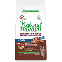 Produktbild von Natural Trainer Benessere Digestivo Hundetrockenfutter Forelle Adult Getreidefrei Monoprotein 1,5 kg