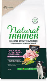 Produktbild von Natural Trainer Hundefutter Adult Medium & Maxi Pute 10 kg