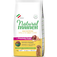 Produktbild von Natural Trainer Hundefutter Adult Small & Toy mit Prosciutto Crudo ohne Konservierungsstoffe und Zucker 2 x 7 kg - 2 x 7 kg