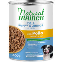 Produktbild von Natural Trainer Hundepaté Huhn für Welpen und Junghunde 400 g