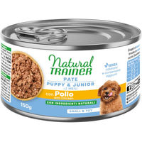 Produktbild von Natural Trainer Hundepaté mit Huhn für Welpen und Junior Hunde 24 x 150 g - 24 x 150 g