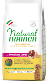 Produktbild von Natural Trainer Hundetraining Adult Small & Toy mit Prosciutto Crudo ohne Konservierungsstoffe und Zucker 7 kg - 7 kg