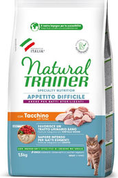 Produktbild von Natural Trainer Katzenfutter Adult Pute und Huhn ohne Zucker und Konservierungsstoffe 1,5 kg