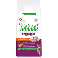 Produktbild von Natural Trainer Katzenfutter Sterilised Truthahn Adult 10 kg - 10 kg
