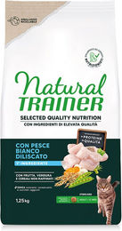 Produktbild von Natural Trainer Katzenfutter Sterilised Weißfisch Adult mit Gewichtskontrolle 1,25 kg