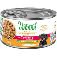Produktbild von Natural Trainer Monoprotein Pastete Kaninchen für kleine und kleine Hunde Adult 6 x 150 g - 6 x 150 g