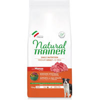 Produktbild von Natural Trainer NT Dog MED Adult Hundefutter mit Rind für mittlere Hunde 12 kg - 12 kg