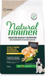 Produktbild von Natural Trainer Puppy Medium & Maxi Hundefutter Huhn für Welpen 2 x 2,5 kg