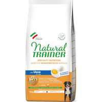 Produktbild von Natural Trainer Sensitive Adult Trockenfutter für Hunde Medium & Maxi mit Ei 12 kg - 12 kg