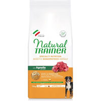 Produktbild von Natural Trainer Sensitive Hundefutter Adult Medium & Maxi mit Lamm 12 kg - 12 kg