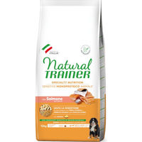 Produktbild von Natural Trainer Sensitive Hundefutter für Welpen und Junghunde Medium & Maxi mit Lachs glutenfrei 2 x 12 kg - 2 x 12 kg