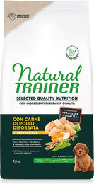 Produktbild von Natural Trainer Trockenfutter für Welpen kleiner und kleiner Rassen Huhn 2 x 1,5 kg
