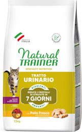 Produktbild von Natural Trainer Urinary Trockenfutter Huhn Diätfutter für die Harnwege 1,5 kg