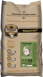 Produktbild von NATURAL-VIT Korona Natury Alleinfuttermischung für Chinchillas getreidefrei und ohne Zucker 10 kg - 10 kg