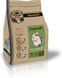 Produktbild von NATURAL-VIT Korona Natury Alleinfuttermischung für Chinchillas getreidefrei und ohne Zucker 750 g