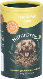 NaturDrops Haut & Fell Care Funktionssnack für Hunde mit Insekten und Monoprotein 250g – Bild 1 von 4