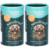 Produktbild von NaturDrops Kot & Gras Control Funktionssnack mit Insekten zur Unterstützung der Verdauung für Hunde aller Größen