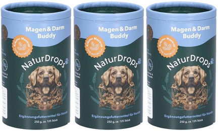 NaturDrops Magen & Darm Buddy Funktionssnack Tropfen mit Insekten zur Unterstützung der Verdauung 250 ml – Bild 1 von 1