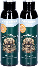 NaturDrops Zahn & Maul Hero Spray Natürliche Zahnpflege für Hunde 150 ml – Bild 1 von 1