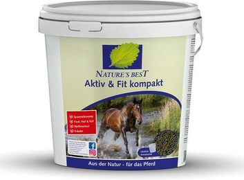 Produktbild von Nature's Best Aktiv & Fit kompakt Mineralfutter Nahrungsergänzung