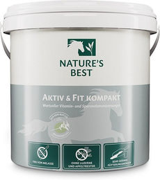 Nature's Best Aktiv & Fit kompakt Mineralfutter zur Immunstärkung und Unterstützung von Haut & Fell 1000g - 10 kg – Bild 1 von 2