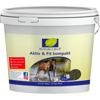 Produktbild von Nature's Best Aktiv & Fit Kompakt Nahrungsergänzung für Haut, Fell und Verdauung 3kg