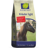 Produktbild von Nature's Best Kräuter light Müsli für Pferde zur Unterstützung von Stoffwechsel und Gewichtsreduktion
