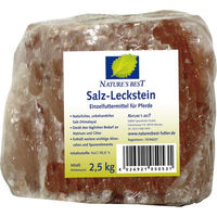 Produktbild von Nature's Best Salz-Leckstein Mineralstein mit Elektrolyten 2,5 kg - 2,5 kg