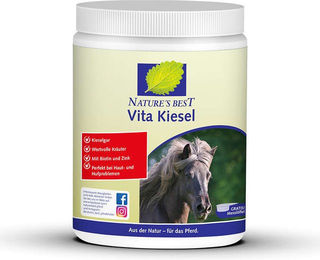 Produktbild von Nature's Best Vita-Kiesel Haut-Fell-Supplement für Hufe und Fellpflege