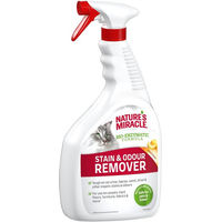 Produktbild von Nature's Miracle Enzymreiniger Flecken- und Geruchsentferner für Katzen mit Melonenduft 946 ml - 946 ml