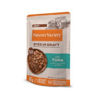 Produktbild von Nature's Variety Bites in Soße Katzen Adult Thunfisch 22 x 85 g - 22 x 85 g